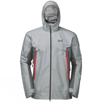 Chaquetas Jack Wolfskin Refugio Flex Hombre - Gris - Chile WNK970265